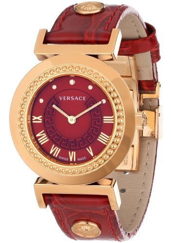 Versace Reloj De P5q80d800 S800 Vanidad Rose Acero Inoxidabl