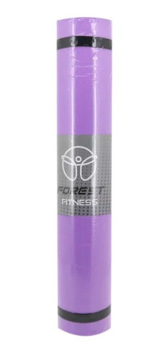 Imagen 2 de 5 de Colchoneta Mat Forest Yoga Fitness Pilates Enrollable