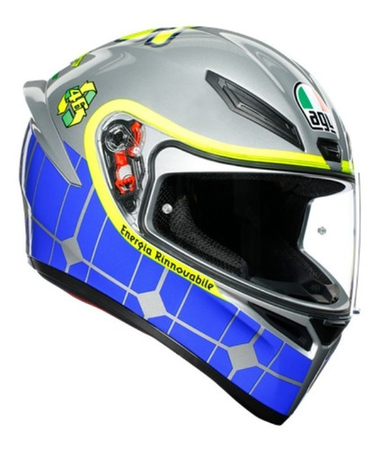 Casco Deportivo Agv K1 Rossi Mugello 2015 (aprobados)