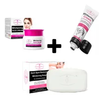 Comprar Pack Crema Corporal + Crema De Rostro + Jabon Blanqueador 