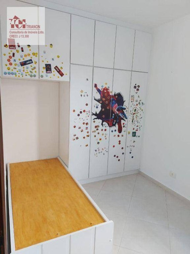 Imagem 21 de 24 de Casa Com 3 Dormitórios À Venda, 136 M² Por R$ 670.000,00 - Vila Valparaíso - Santo André/sp - Ca0462
