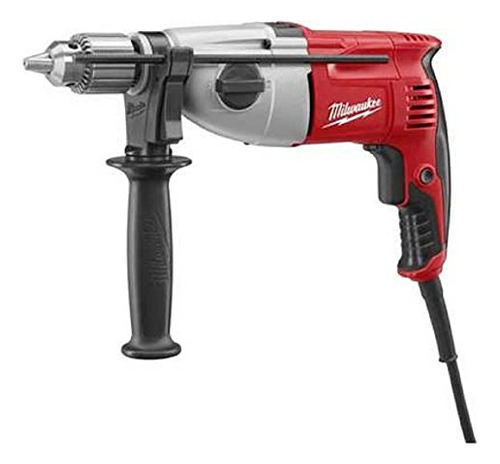 Milwaukee's Hammer Drill, 1/2 , 7.5a, 0 A 40, 000bpm, Red, P