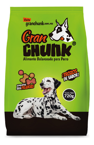 Croquetas Perro Adulto Pack 15 Sacos 720gr Granchunk 10.8kg