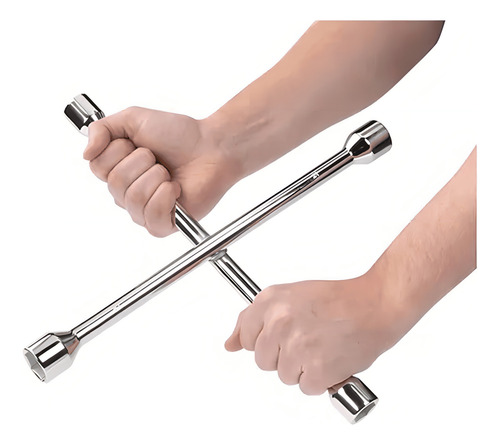 Chave De Roda 4 Bocas Cruz Borracheiro Profissional