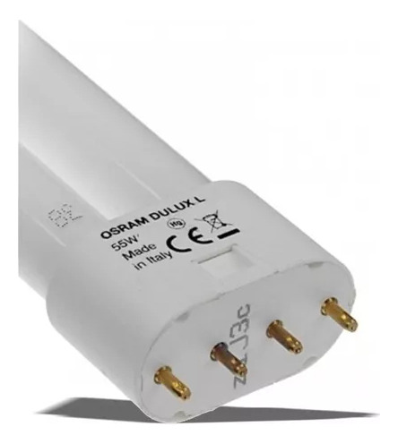 Lampada Pl 55w Dulux-l 840 2g11 Osram Cor da luz 4000K - Neutra Usa Reator
