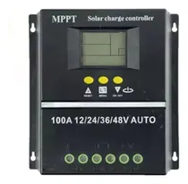 Comprar * Controlador Carga Solar 100a Mppt Dual Usb Lcd Display
