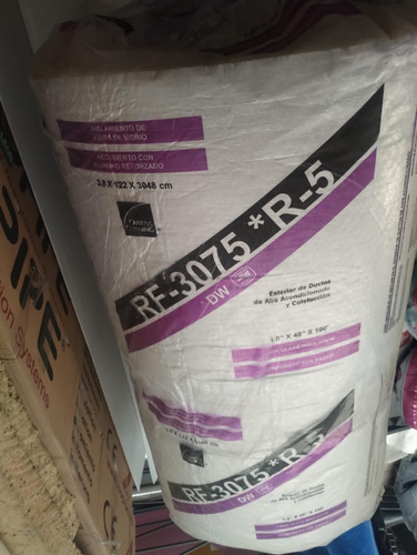 Aislante Térmico Con Cara Aluminio Reforzada 30.48m X 1.22m (Usado)