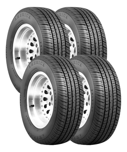 Kit de 4 llantas Tornel Radial America Selecta P 205/70R14 93 S