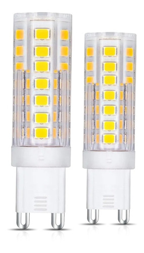 Lampara Led Foco G9 6000k 3500k Fria Calida 220v Pack X2