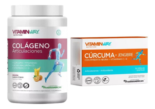 Plan Huesos Y Articulaciones Colágeno + Cúrcuma Vitamin Way