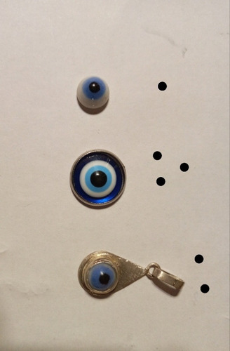 Dije, Colgante Ojo Turco Plata 950