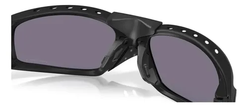 Óculos Solar Oakley Plantaris Sq Oo 9529 Retangular Preto Cinza