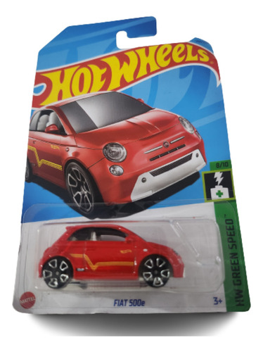 Fiat 500e Hotwheels Escala 