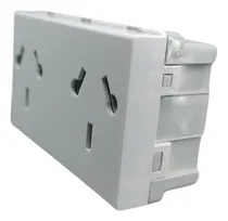 Comprar Modulo Tomacorriente Doble Binorma 10a + T Verona Jeluz Blanco