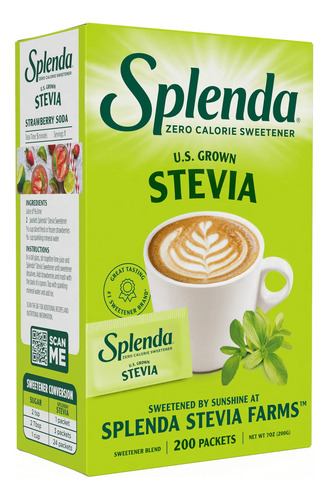 Splenda Stevia Sweetener Packets - 200ct