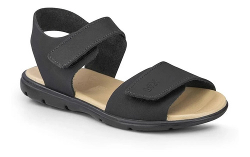 Sandália Infantil Bibi Masculina Basic Sandals Mini Preta