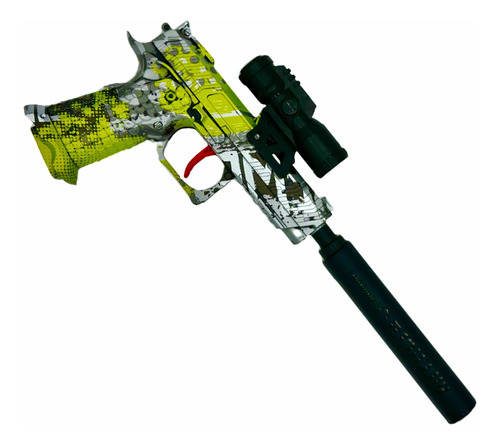 Pistola Hidrogel Mini Battle Master Sti 2011 Beretta Gelsoft