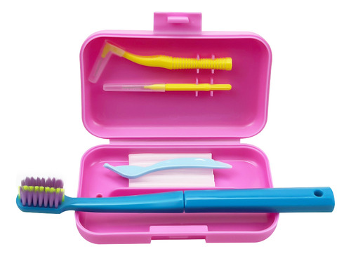 Set De Ortodoncia Con Cepillo De Dientes Portátil Oral Con I