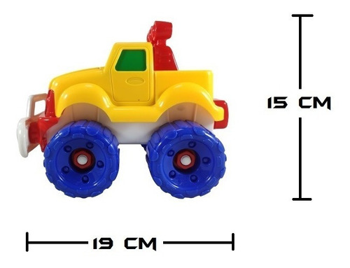 Imagen 2 de 2 de Camioneta De Juguete Didactico Con Herramientas