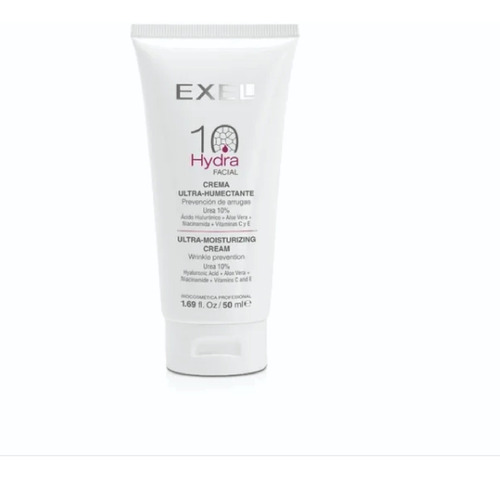 Crema Hidratante Facial Prevencion De Arrugas Hydra 10 Exel