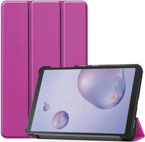 Capa Magnética Auto Sleep Samsung Tab A7 Lite 8.7 T225 Roxo