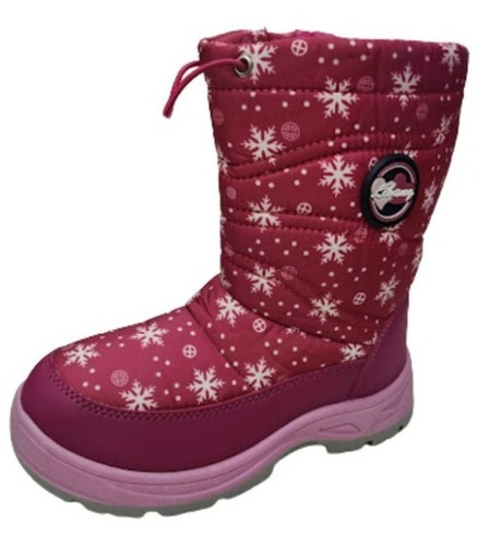 Botas De Nieve Niña Impermeable Con Chiporro 