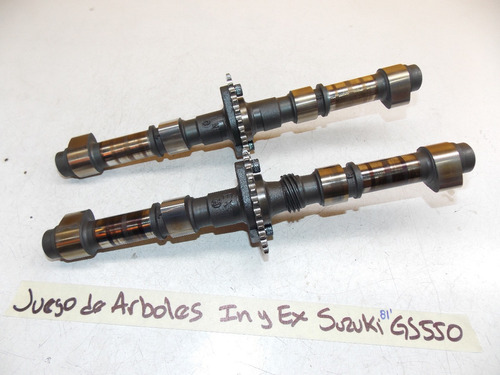 Arboles De Levas Cabeza Suzuki Gs 550 De 1977 A 1982