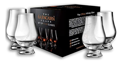 Vasos De Whisky Glencairn Crystal, Juego De 4