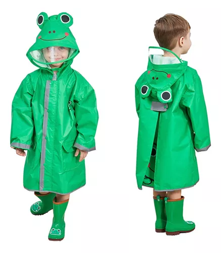 Capa Impermeable Para Lluvia Para Niños Importada Fina De Alta