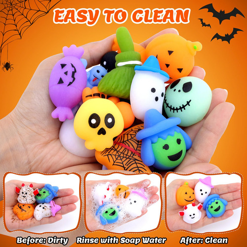 30 Juguetes Blandos De Mochi For Halloween, Juguetes