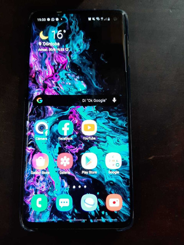Celular Samsung Galaxy S10 Azul Prisma
