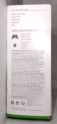 Control Xbox Series X/s Daystrike Camo Con Caja Funcionando (Usado)