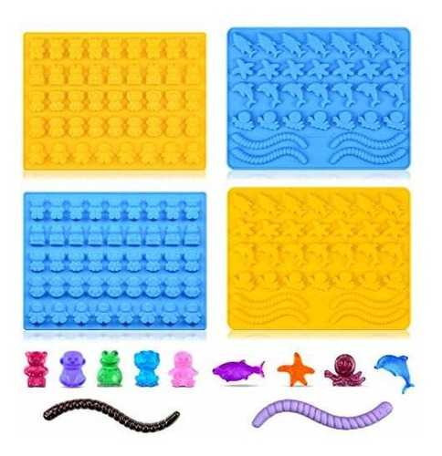 Moldes De Silicona Para Chocolate 4 Piezas