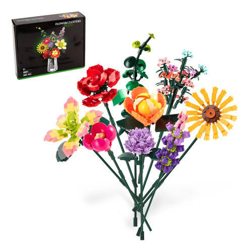 Juego De Construcción De Ramo De Flores, Mesa De Oficina, De