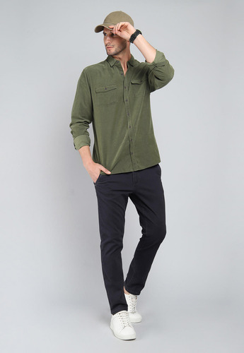 Camisa Cotelé Manga Larga Soviet Bishf04ve