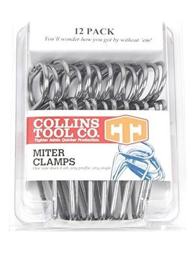 Collins Tool Mitre Spring Clamps - Paquete De 12