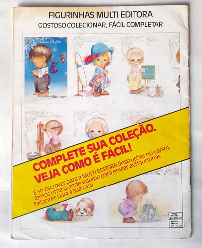 Álbum De Figurinhas Amor Perfeito - Multi Editora (Usado)