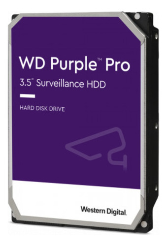  Disco Duro Purple Wd 8tb Pro Sata Para Cámaras De Seguridad