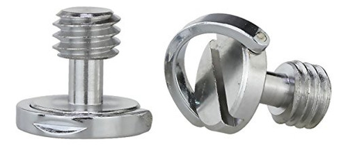Tornillo Montaje D-ring 3/8puLG Cámara Trípode (2 Unidades)
