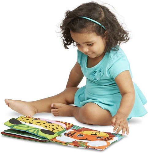 Melissa & Doug Mezcla Y Combina Libro De Tela Actividades.