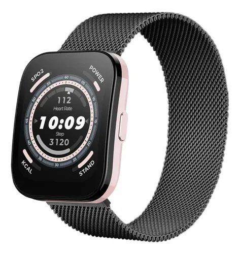 Amazfit bip correa metal hotsell