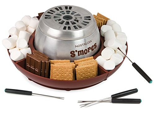 Fabricador De S'mores Eléctrico De Mesa Retro