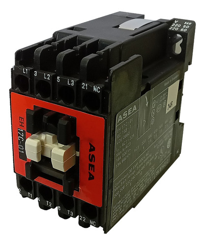 Contactor Trifásico 16a 1na Asea