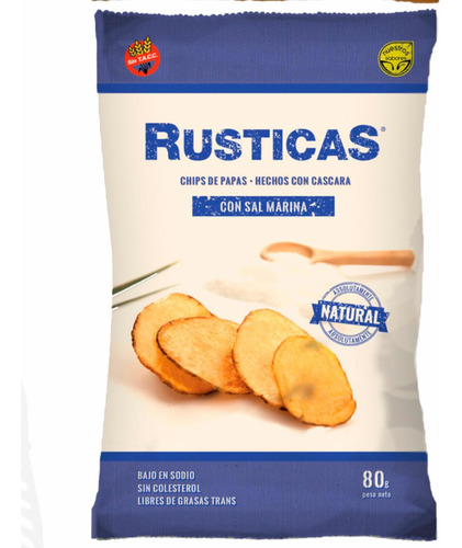 Snacks Batatitas, Yukitas, Papas Rústicas (caja 18 Unidades)