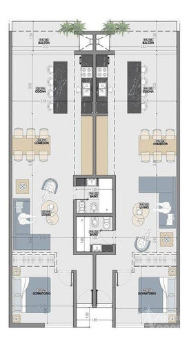 Imagen 6 de 6 de Departamento - S.isi.-barrio Carreras