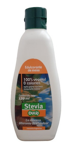 Stevia  Liquida  X 120cc  Dulri  X 12  Unidades  Distribuido