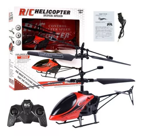 Preços baixos em Sem Marca Kits e Modelos de Helicóptero com Controle Remoto  Vermelho