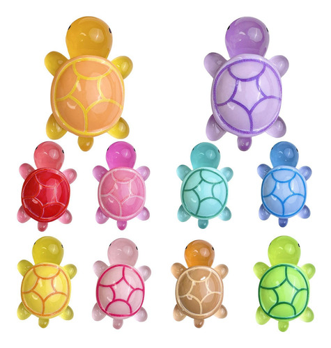 Figuras De Tortugas Figuras De Tortugas Que Brillan En La Os