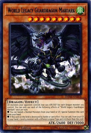 Yugioh! World Legacy Guardragon Mardark - Dane-en018