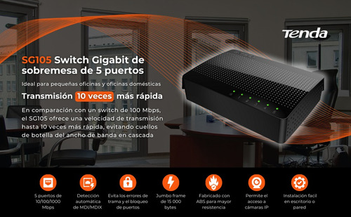 Switch Ethernet Gigabit (Usado)